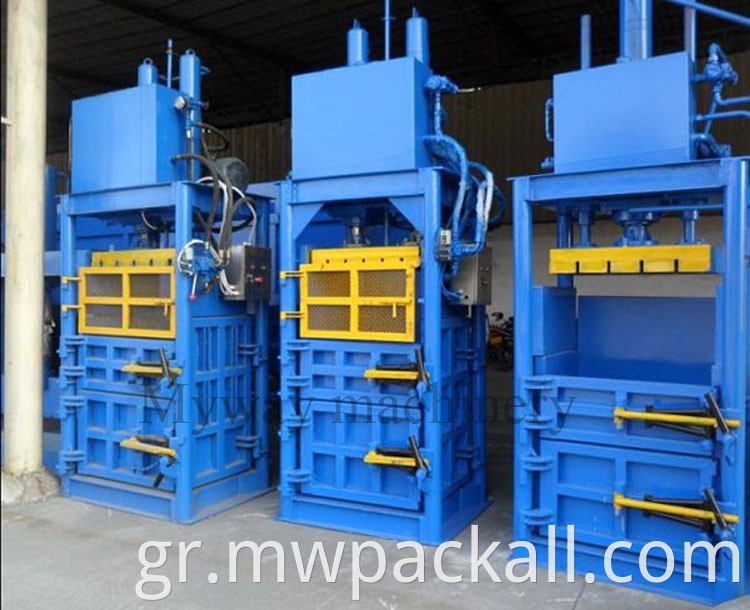 China Hydraulic Baler Machine/ Waste Cotton Baling Press Machine/Baler with ce